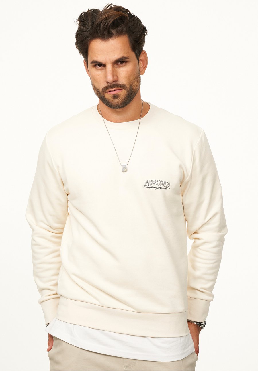 

Толстовка Jack & Jones ETERNITY CREW NECK , Antique White/White