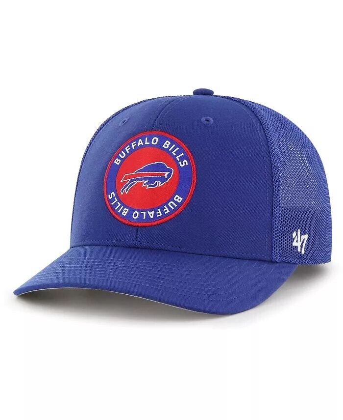 

Мужская шляпа Royal Buffalo Bills представляет гибкую шляпу '47 Brand