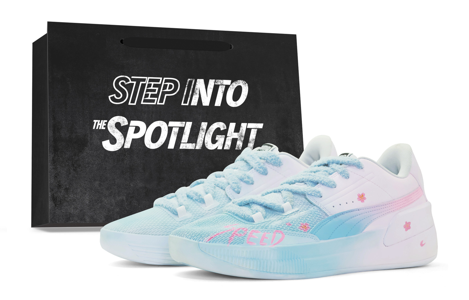 

Clyde Hardwood Team Sakura Island, Limited Edition шоппинг-сумка устойчивые к истиранию низкие баскетбольные кроссовки unisex PUMA, Sakura Island, Limited Edition Shopping Bag