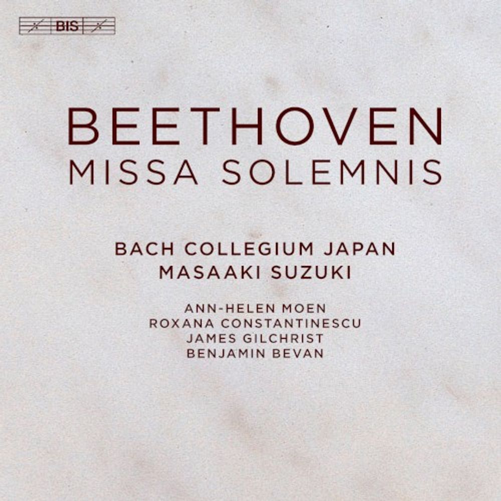 

Диск CD Missa Solemnis [Sacd] [SUPER-AUDIO CD]