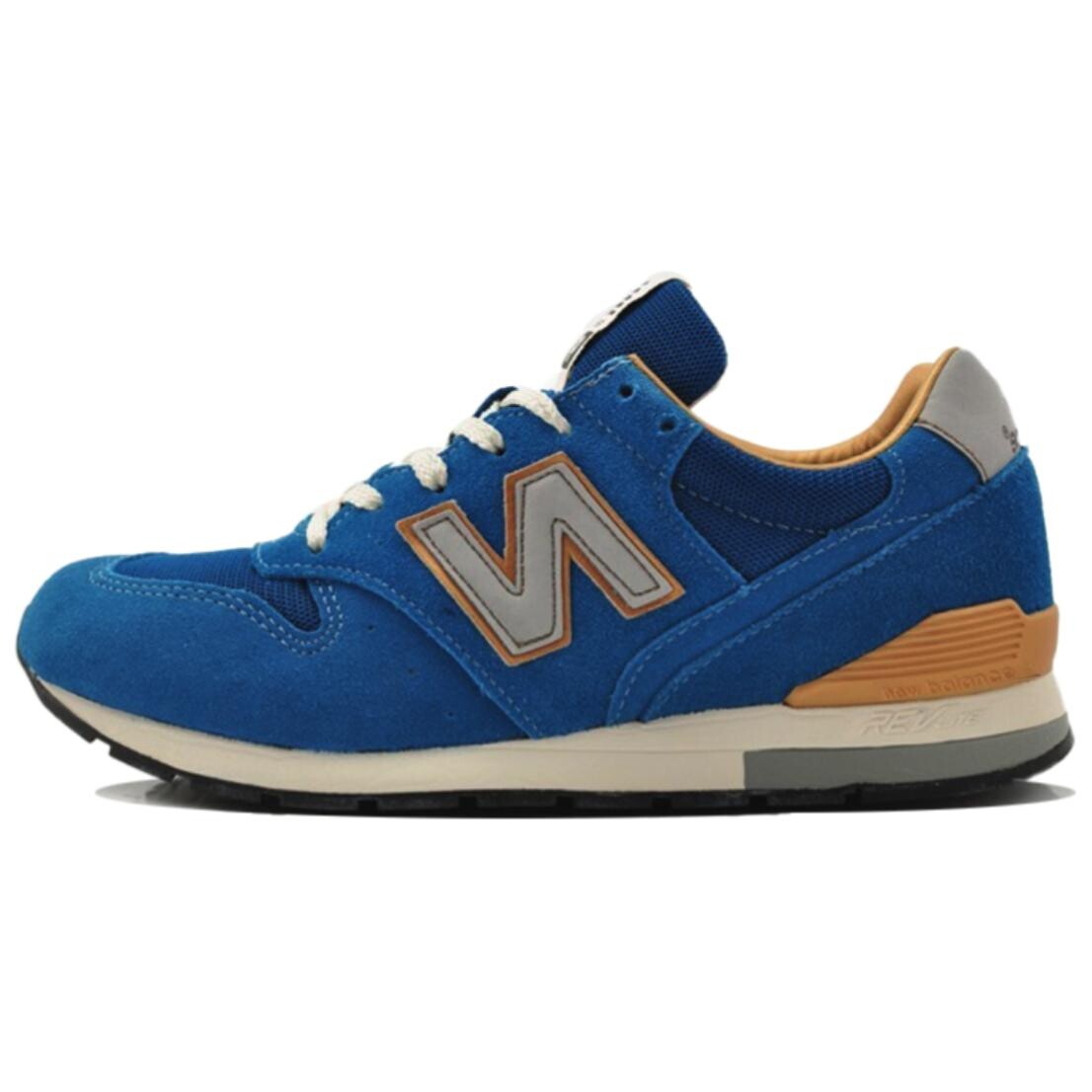

Кроссовки NB 996 унисекс с низким верхом, синие/золотые New Balance