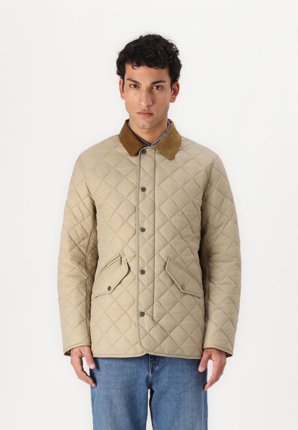

Легкая куртка MODERN CHELSEA QUILTED JACKET Barbour, серый