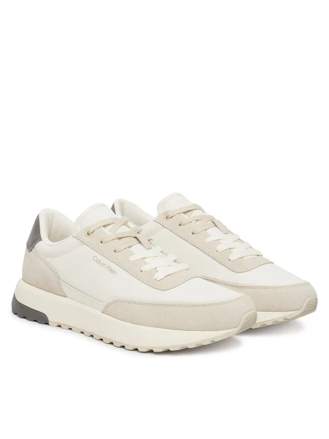 Calvin Klein Кроссовки City Runner Laceup NY Mix HM0HM02144 бежевого цвета — фото 2