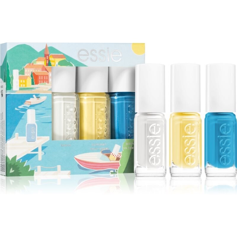 

Летний комплект Mini Trio Under The Sun для женщинБренд Essie, Летний комплект Mini Trio Under The Sun для женщин<br>Бренд Essie