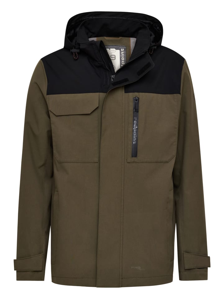 

Куртка redpoint, цвет olive/black
