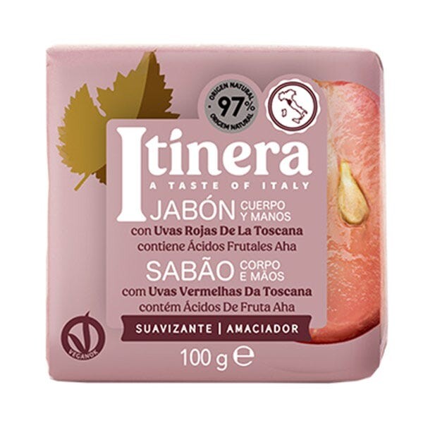 

Мыло с красным виноградом из Тосканы 100 гр Itinera