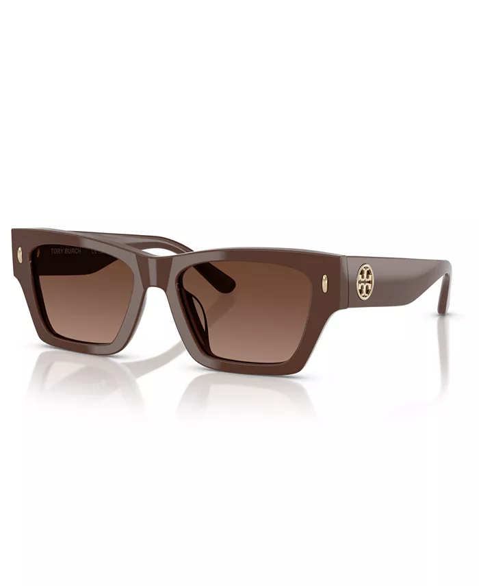 

Женские поляризационные солнцезащитные очки, TY7169U Tory Burch, коричневый