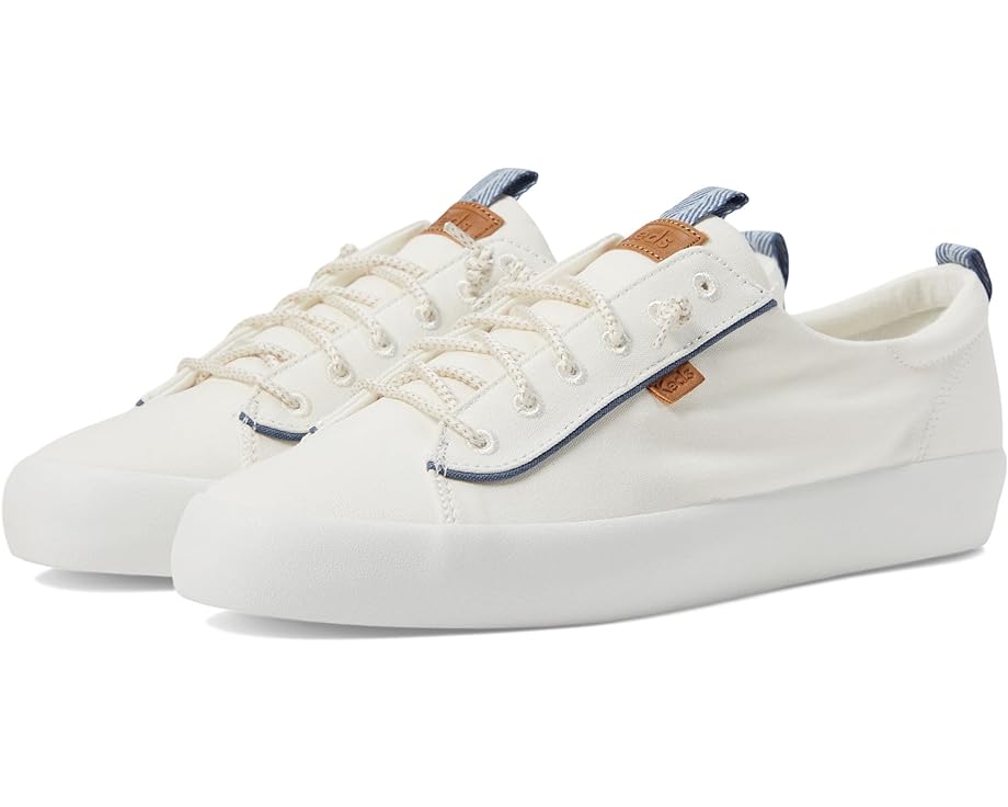 

Кроссовки Keds Kickback Canvas Slip On, цвет Nautical White/Navy