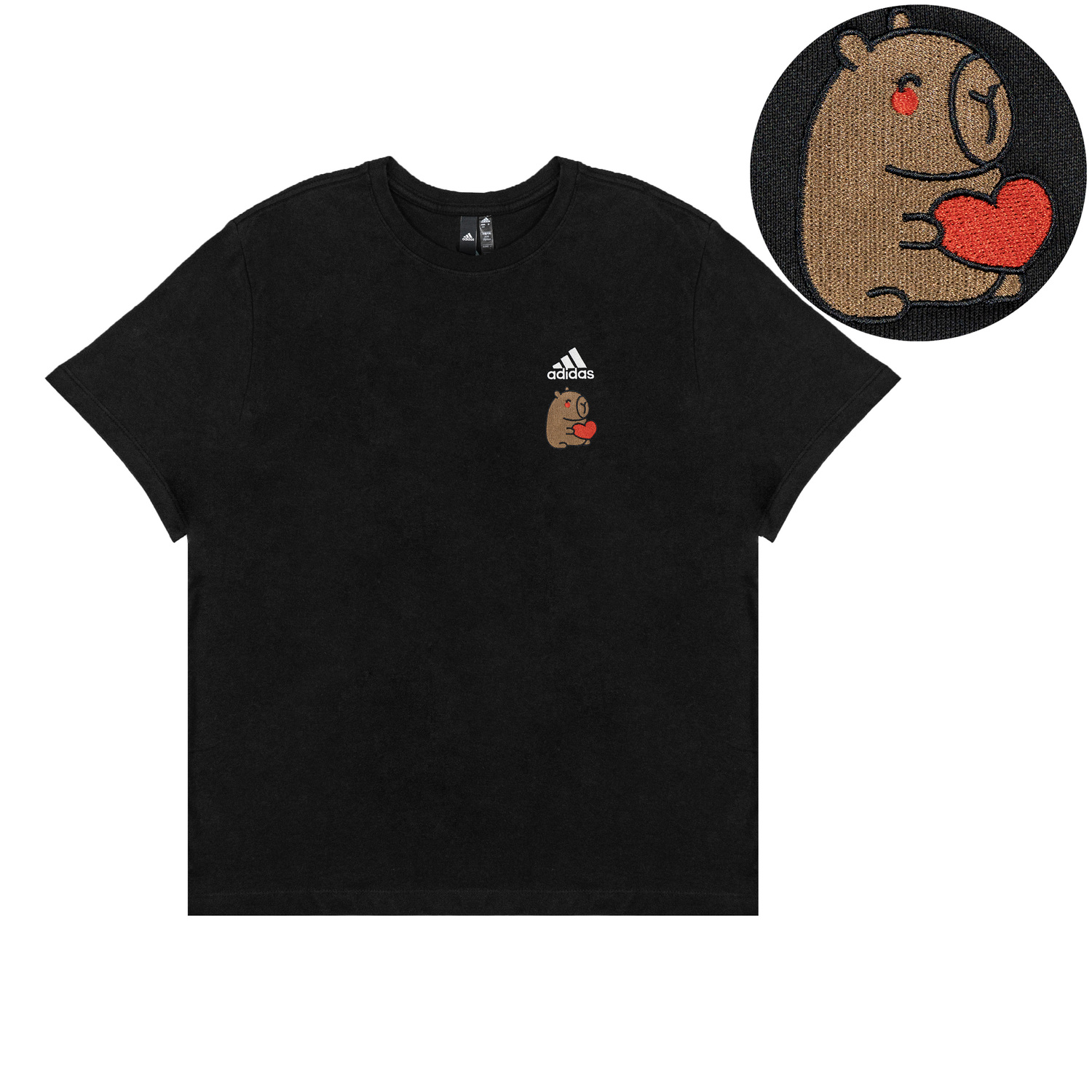 

Adidas Необыкновенная футболка Unisex Black, Черный, Adidas Необыкновенная футболка Unisex Black