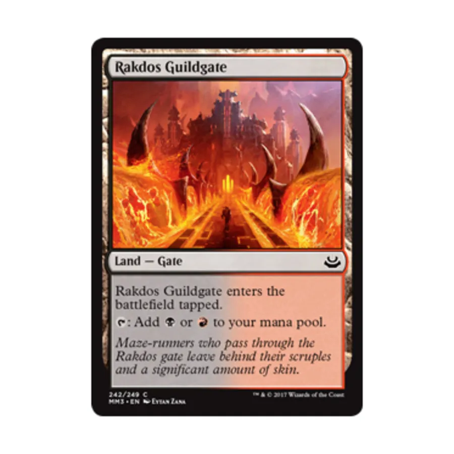 

CCG Ворота гильдии Ракдос (C) (фольга), MTG - Modern Masters 2017