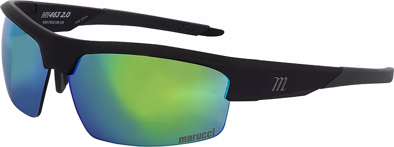 

Солнцезащитные очки Marucci MV463 2 для поля, цвет Matte Black/Green Mirror