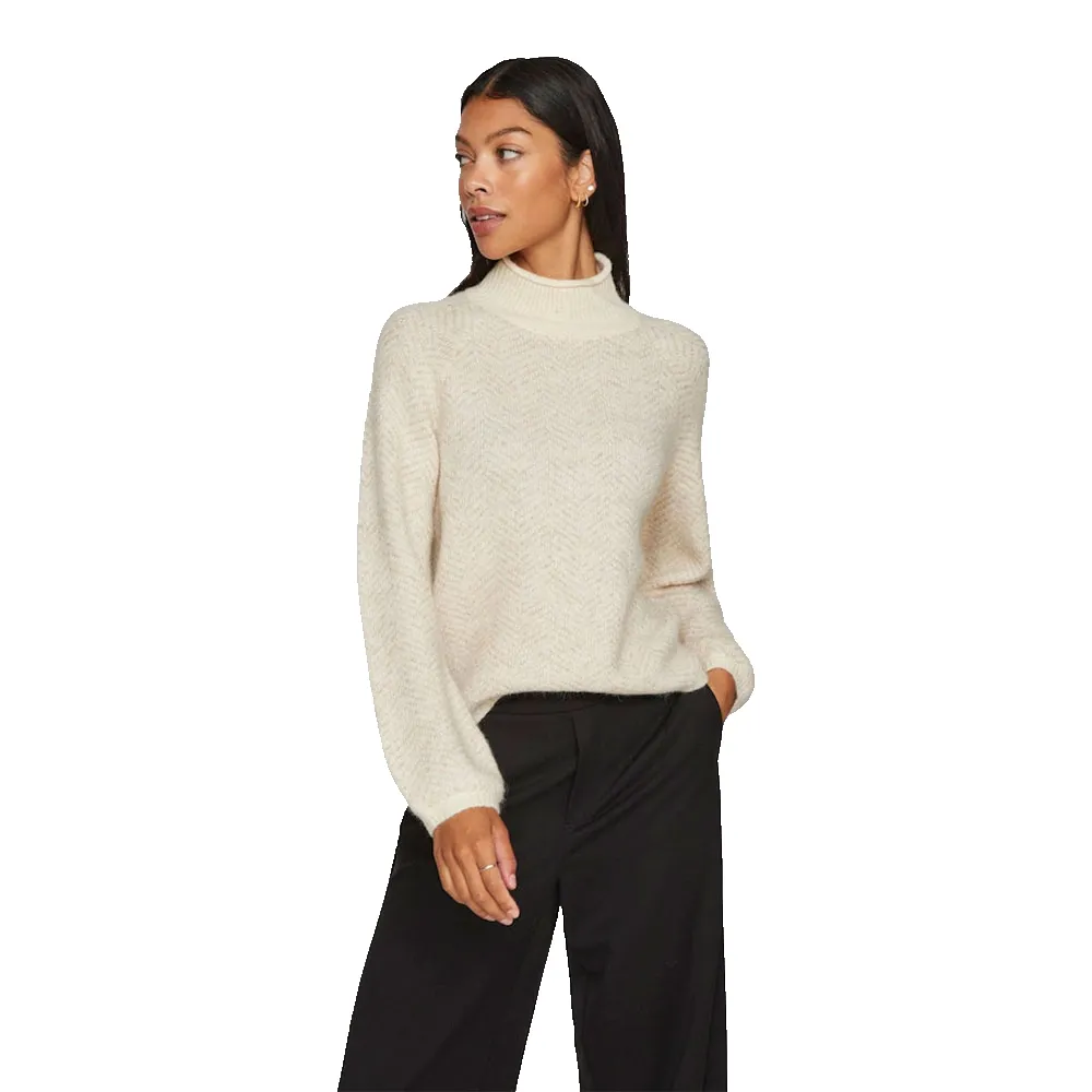 

Свитер Vila Lory high neck, бежевый