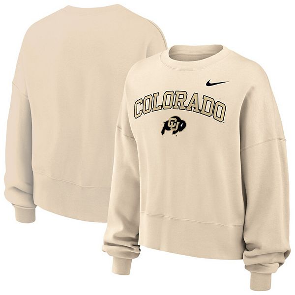 

Женский оверсайз укороченный свитшот Phoenix Fleece цвета Colorado Buffaloes Nike