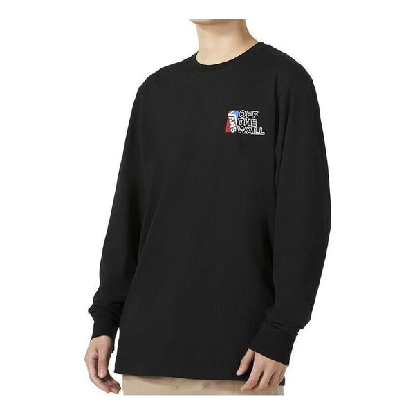 

Футболка dimensions long sleeve t-shirt 'black' Vans, черный