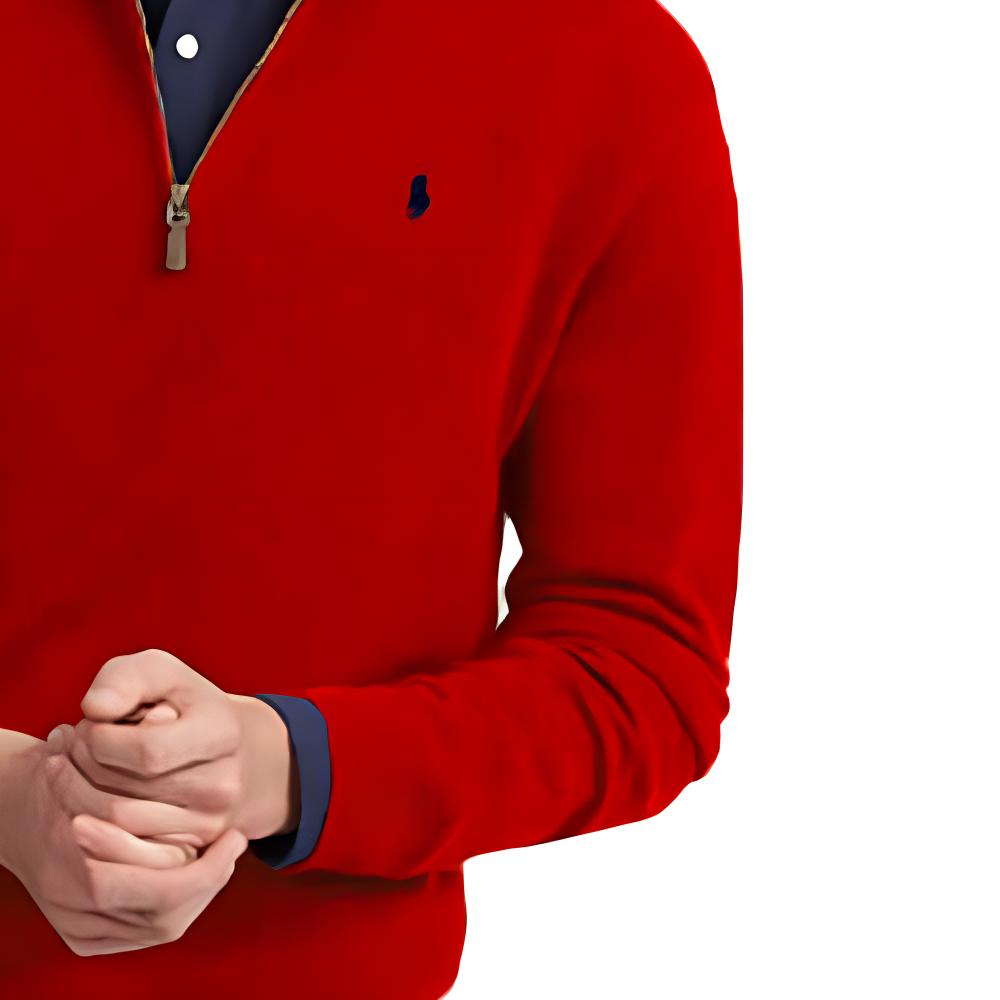 Свитер SS23 Men's Polo Ralph Lauren, Красный — фото 4