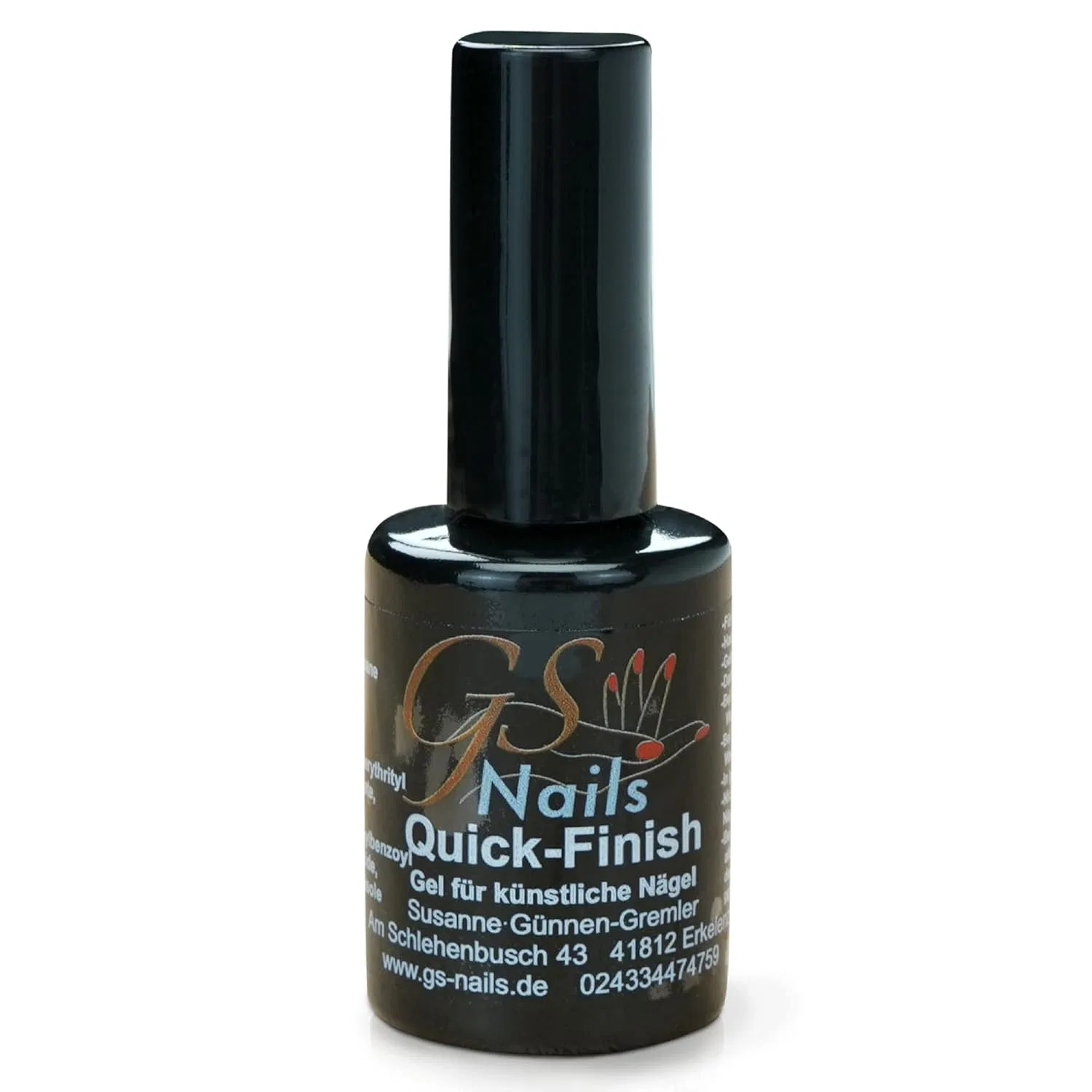 Тонкий вязкий быстросохнущий запечатывающий гель GS-Nails 15 мл Gs-Nails