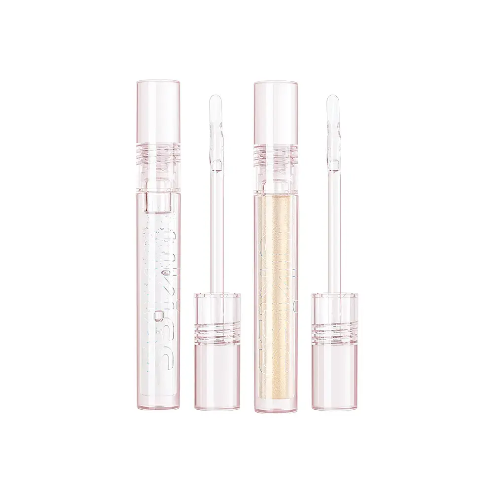 

Звездный замороженный дробленый лед блеск для губ масло и помада глянцевый легко растушевывается натуральный глянцевый блеск для губ 2мл*2 UKISS