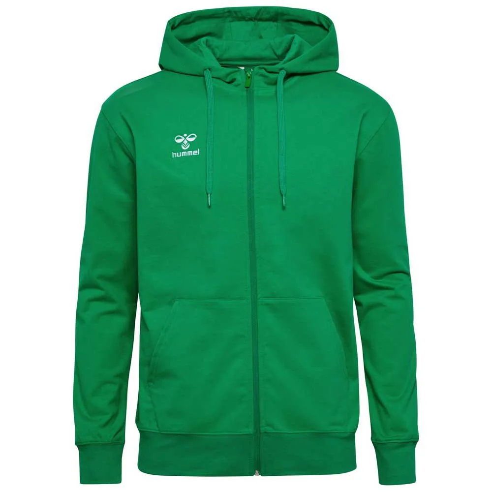 

Толстовка Hummel Go 2.0 full zip, зеленый