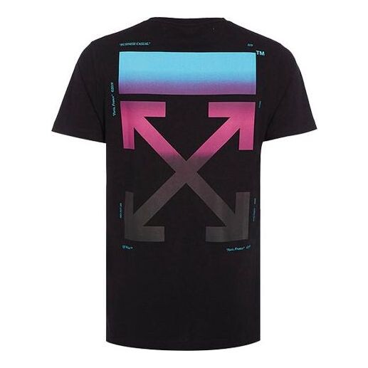 

Футболка mens gradient arrows short sleeve Off-White, черный