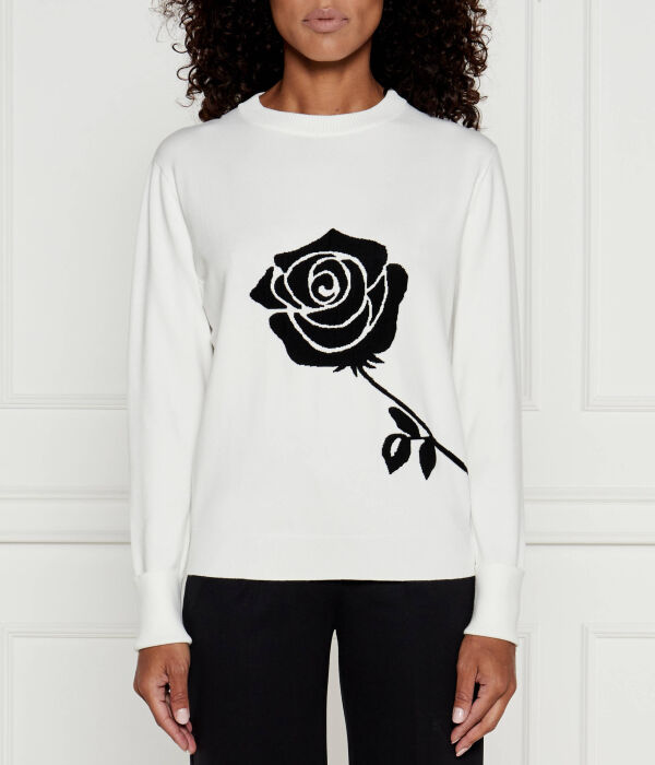 

Свитер Июль Regular fit Marella, белый