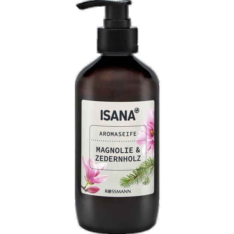 

Мыло с ароматом магнолии и кедра ISANA, 350 ml