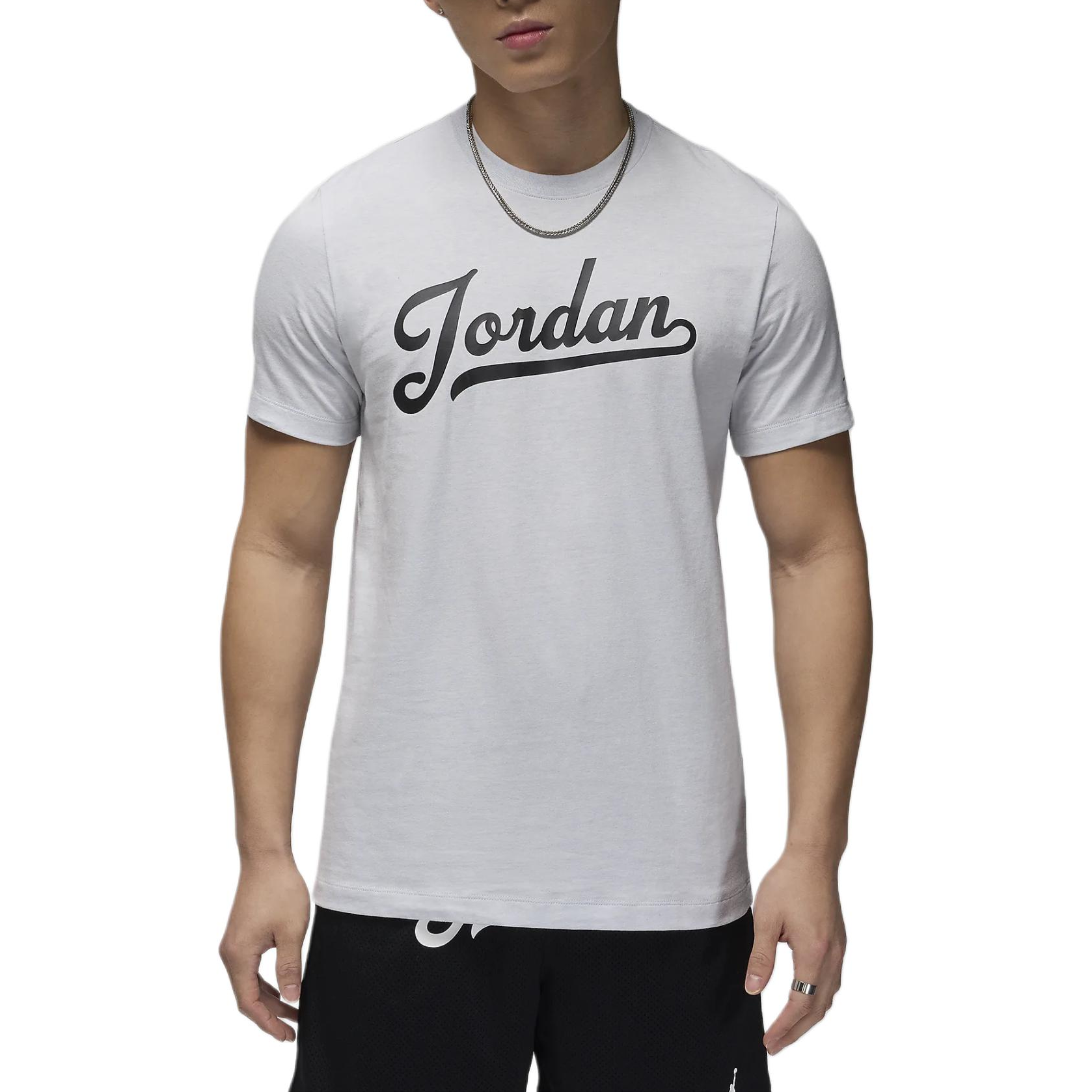 

Футболка Flight T-shirt Men Pure Platinum/черный Jordan, черный