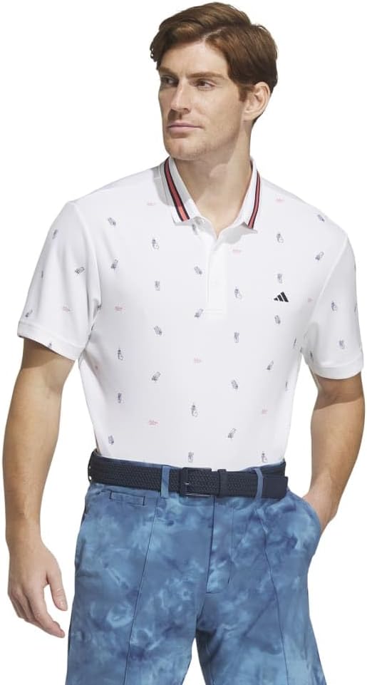 Футболка PLAYGREEN Monogram Dry Adidas, белый — фото 4