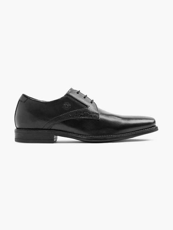 

Кожаные деловые туфли на шнуровке Am Shoe, черный