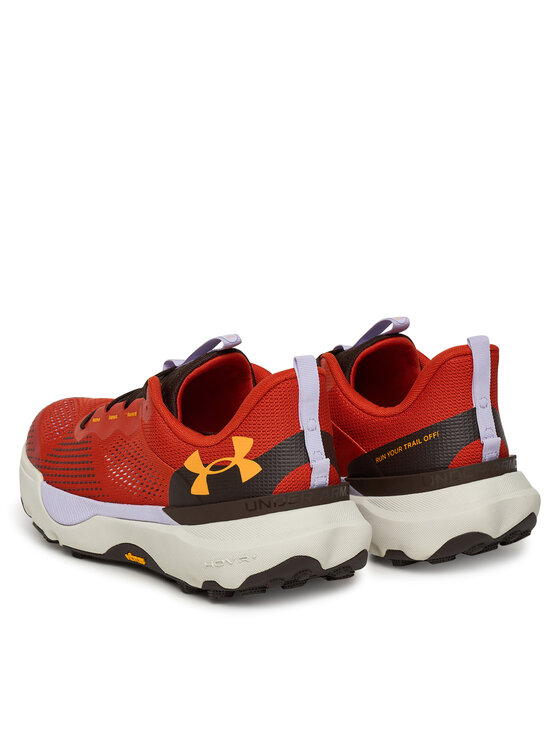 Беговые кроссовки UA Infinite Pro Trail 3027202 Under Armour, красный — фото 3