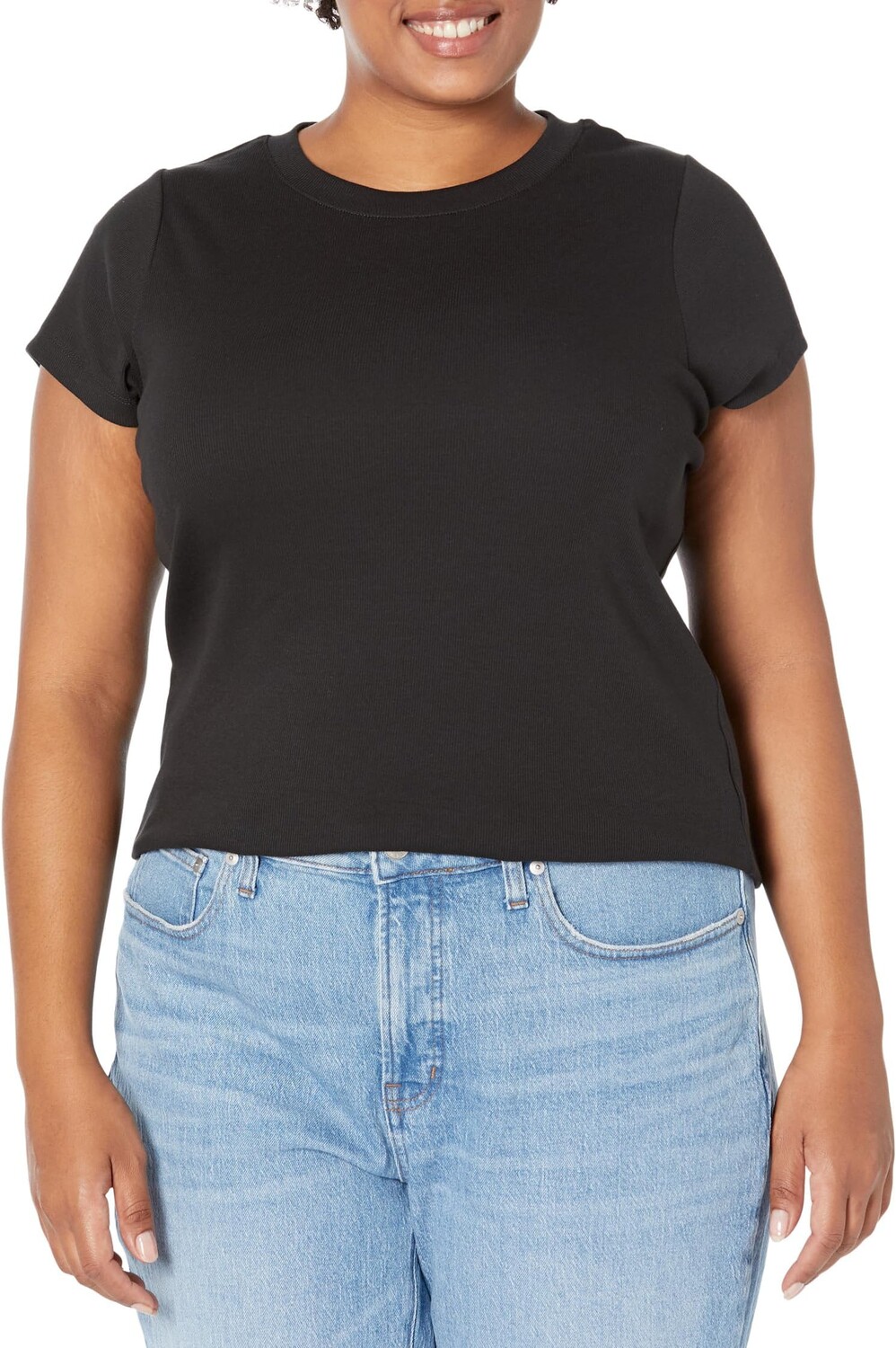 

Плюс футболка Brightside Madewell, цвет True Black