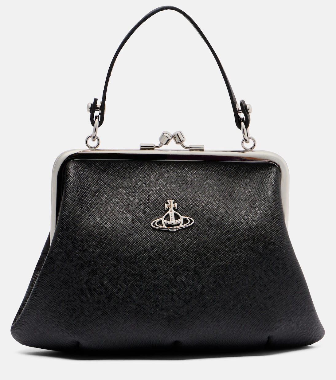 

Кожаная сумка-тоут Granny Frame Vivienne Westwood, черный