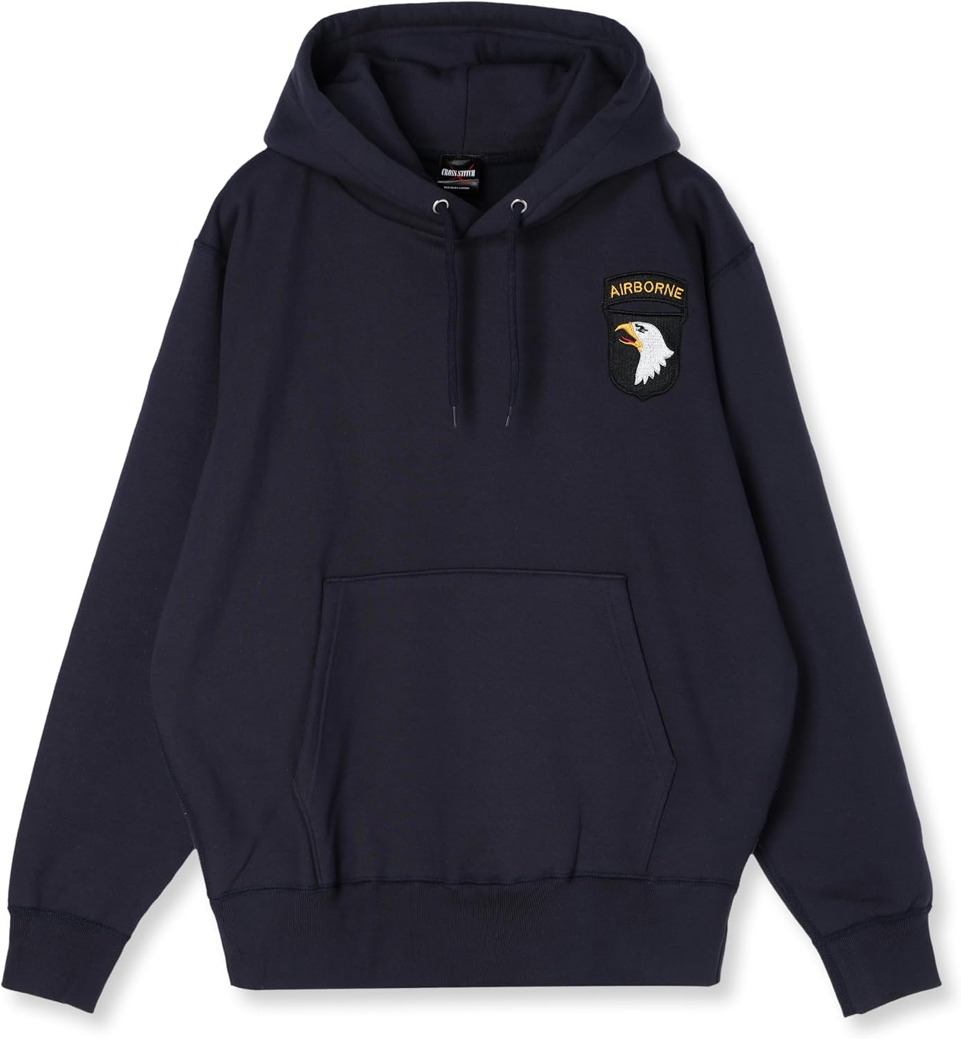 

Толстовка с капюшоном в стиле F, нашивка с гербом армии США, плотная ткань 12,4 унции, флисовая подкладка, темно-синий цвет F-Style