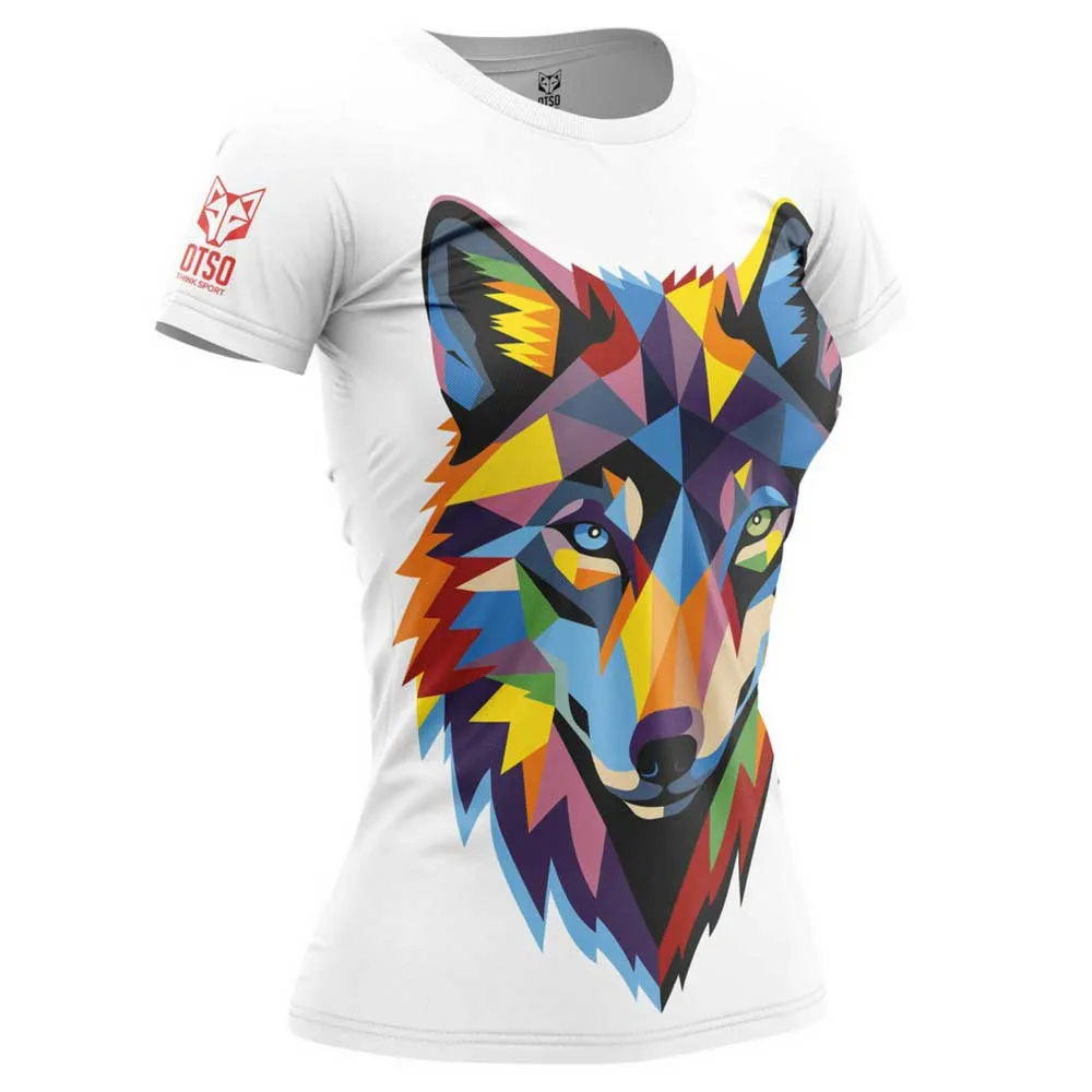 

Футболка с коротким рукавом спортивная Otso Be A Wolf, белый