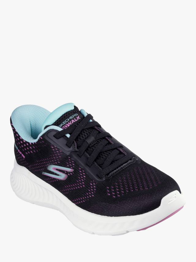 Кроссовки khloe go walk now со слипонами без рук go walk now khloe Skechers, черный — фото 2