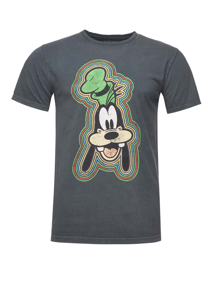 

Футболка Re:Covered T-Shirt Disney Goofy Outline, цвет Charcoal