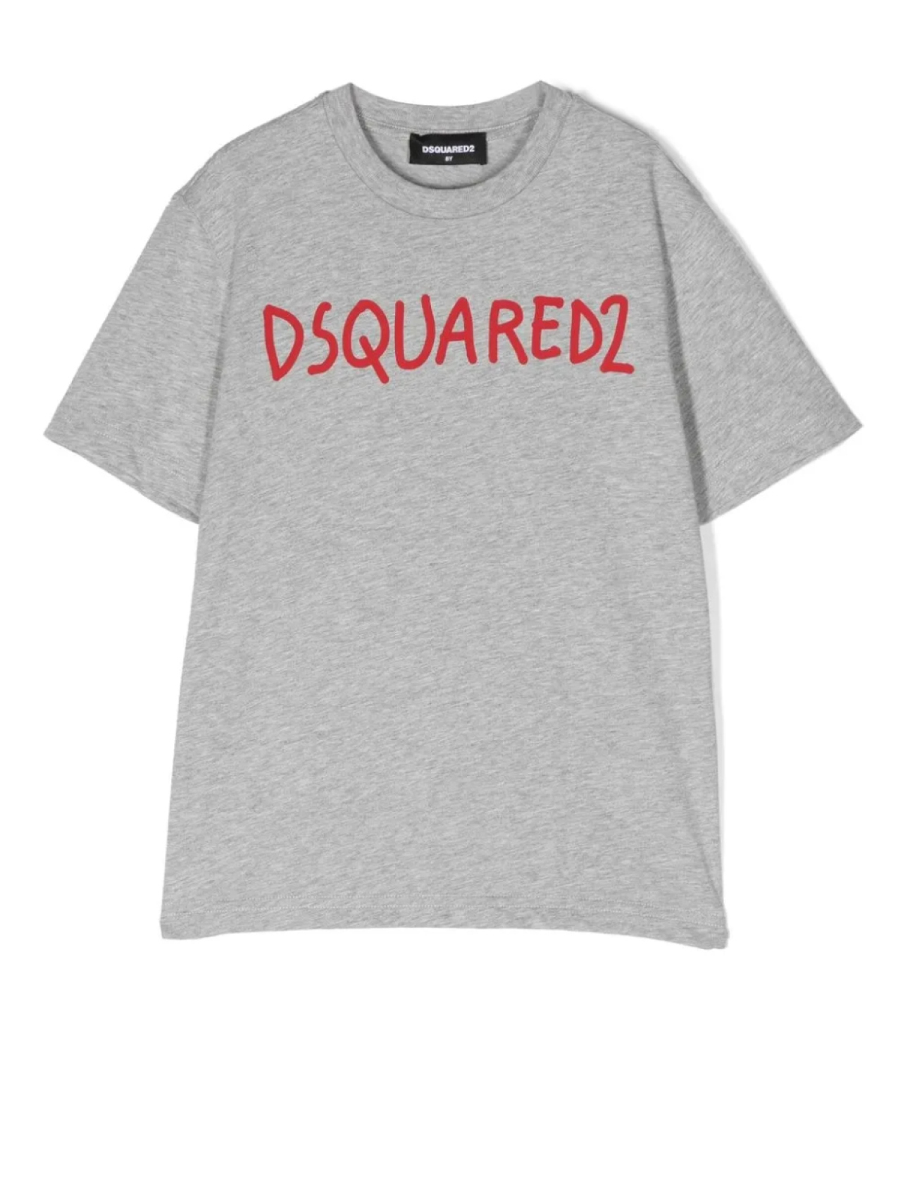 

DSQUARED2 KIDS футболка с логотипом, серый