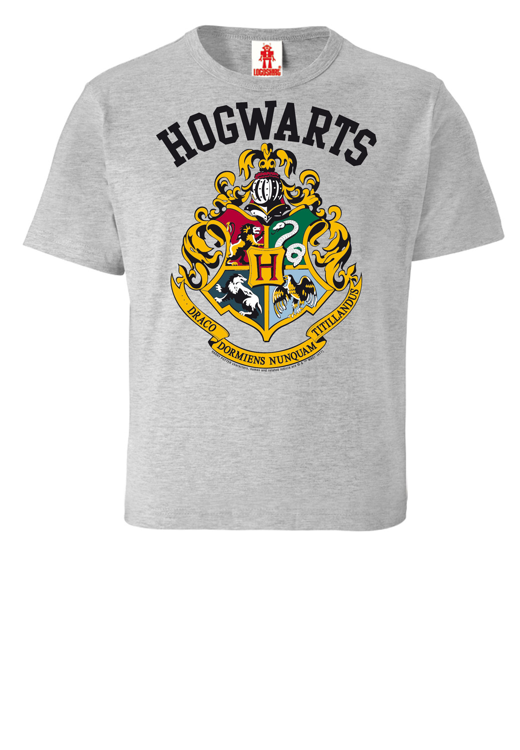 

Футболка Logoshirt Hogwarts, цвет grau meliert