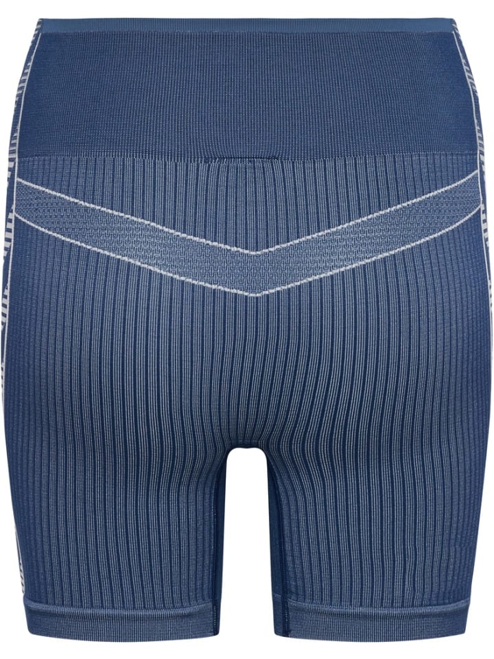 

Короткие шорты Mt Blaze Seamless Mw Shorts синего цвета Hummel