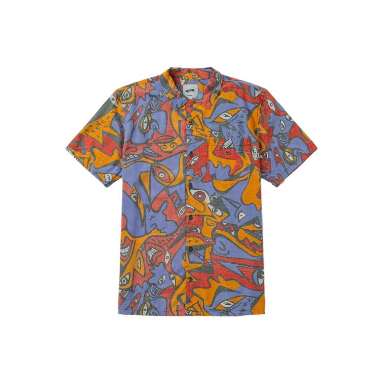 

Рубашка с коротким рукавом мужская orange Vans, оранжевый