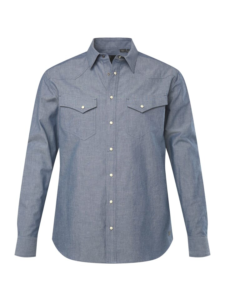 

Рубашка JP1880, цвет blue denim, Серый, Рубашка JP1880, цвет blue denim