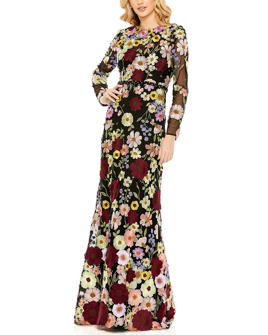 

Женское платье Mac Duggal, цвет black multi