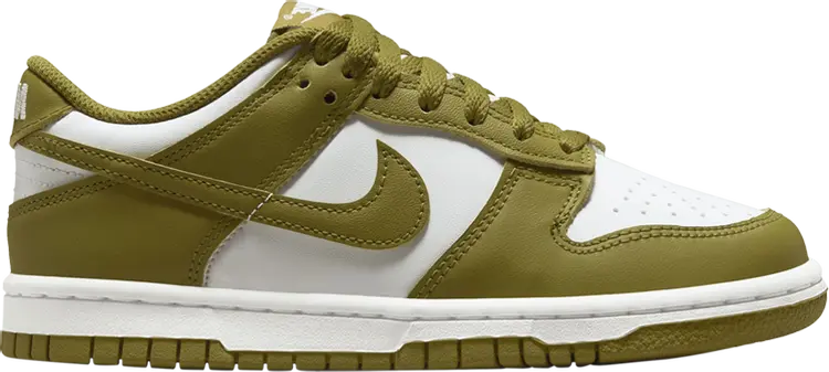 

Кроссовки Dunk Low GS 'Pacific Moss', зеленый