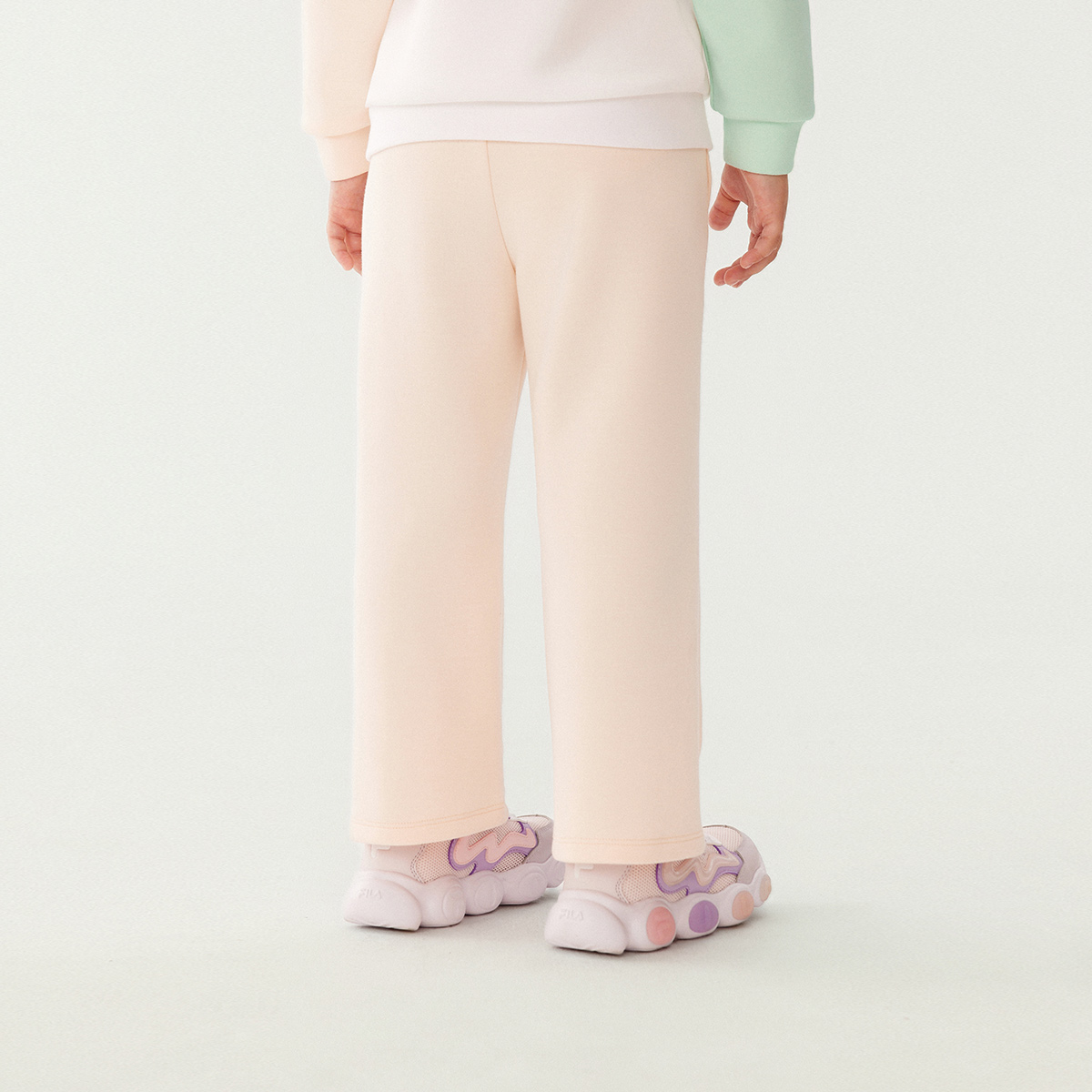 Брюки для детей 3-7 лет FILA KIDS, светло-оранжевый — фото 4