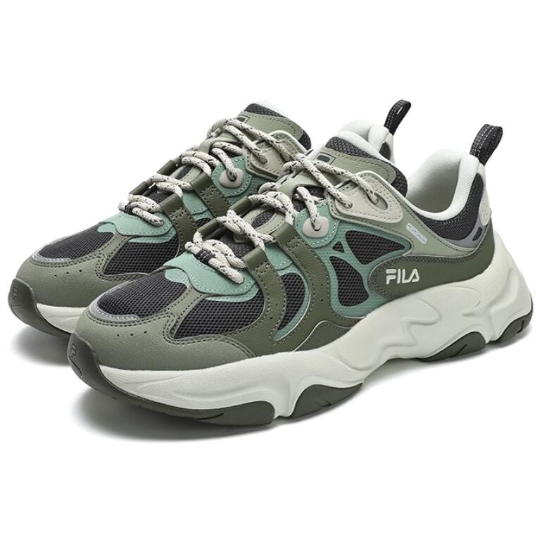 Кроссовки FILA MARS 3 Chunky Sneakers Men Low-top Green, зеленый — фото 2