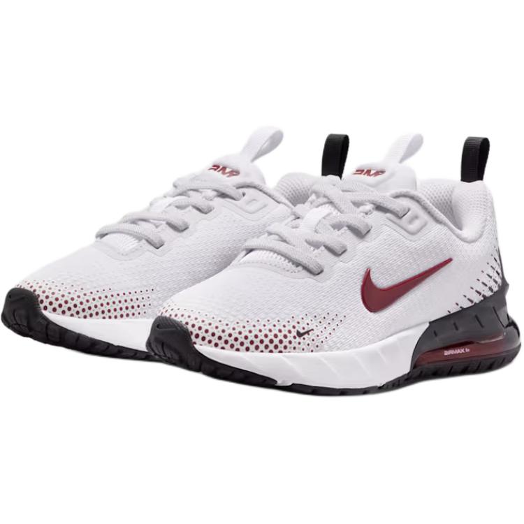 Nike Кроссовки детские Air Max Phoeni Comfortable Low top белые черные красные для детей 3-7 лет — фото 4