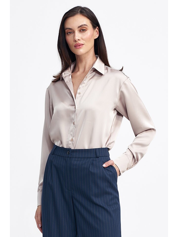 

Блуза Nife Bluse, бежевый