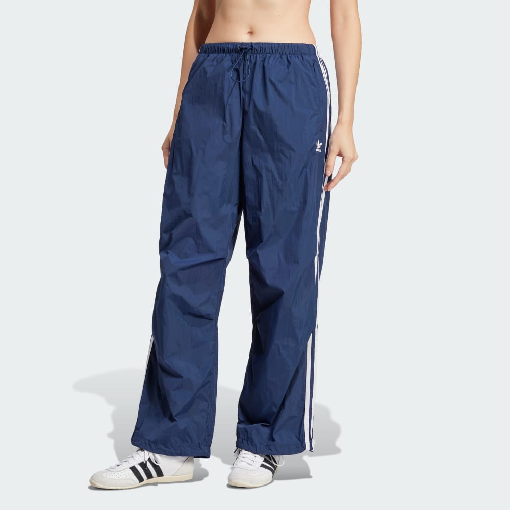 

Спортивный костюм Adidas 3-Stripes Woven Parachute Pants, темный индиго
