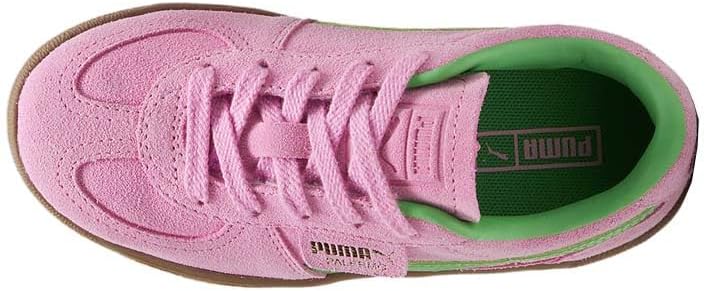 Кроссовки Puma Boys Palermo (Big Kid), зеленый/розовый — фото 4