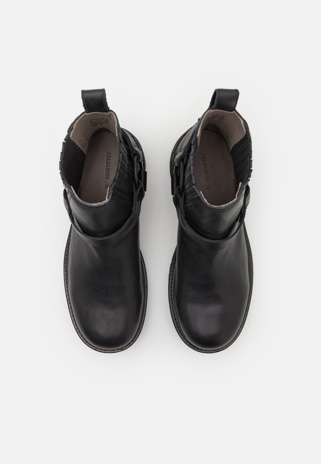 

Ковбойские/байкерские ботинки по щиколотку HANK BOOT AllSaints, черный