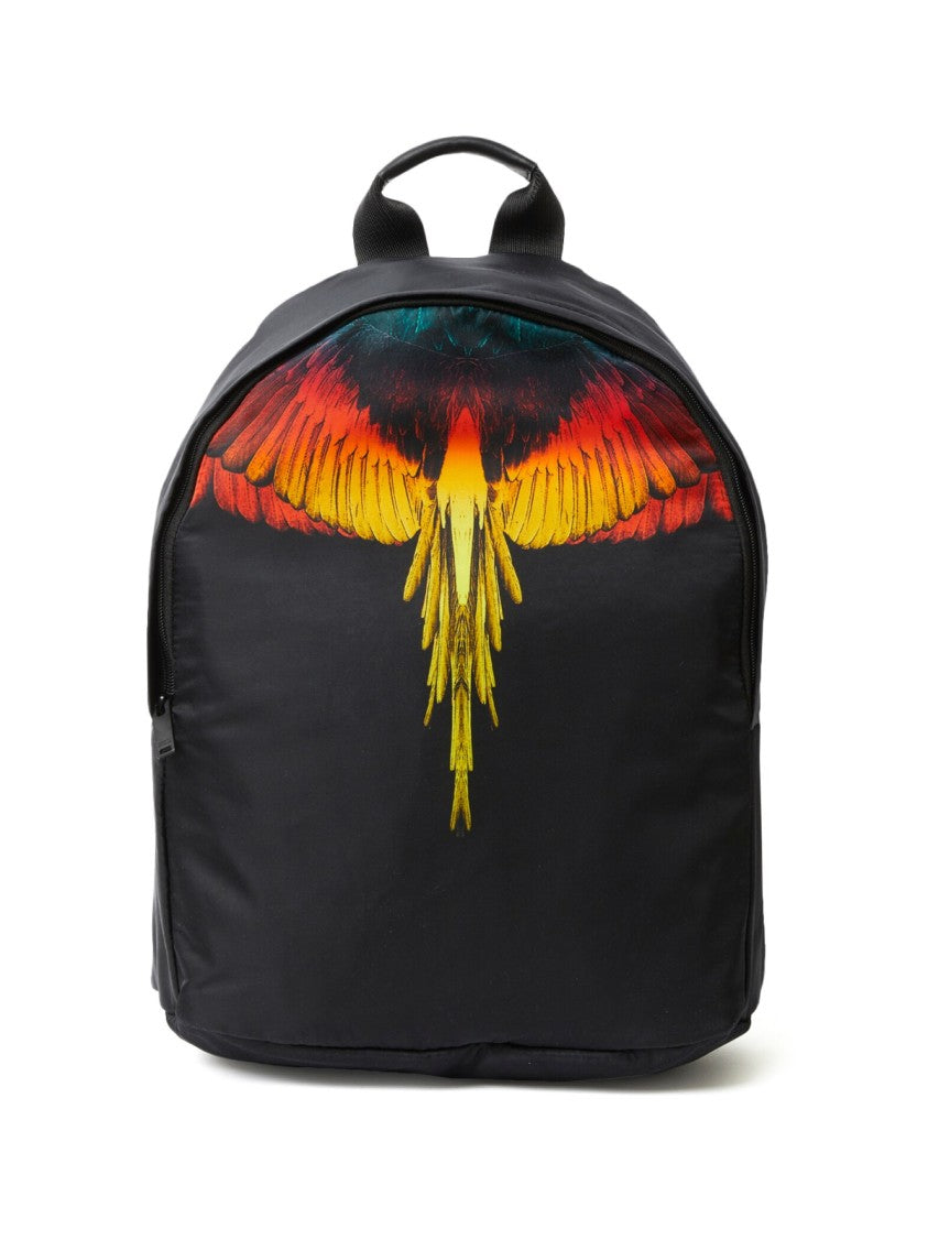 

Рюкзак с логотипом крыльев Marcelo Burlon, черный